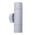 PILLAR FIXED 12V MR16 Matt Grey IP65 RND B/Plate