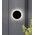 WALL S/M 12W RND Blk LED Tri 3K/4.2K/6.5K 1300 Lm IP65 Backlit OD180mm