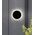 WALL S/M 12W RND Blk LED Tri 3K/4.2K/6.5K 1300 Lm IP65 Backlit OD180mm