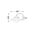 WALL S/M ES Sun Hat Matt Blk IP44 Frosted Glass Diff