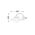 WALL S/M ES Sun Hat Matt Blk IP44 Frosted Glass Diff