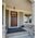 Wall/Ceiling S/M ES Cylinder Matt Wh Alum & Glass IP44 w/cage
