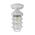 Wall/Ceiling S/M ES Cylinder Matt Blk Alum & Glass IP44 w/cage