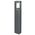 BOLLARD 7W TRNGL Grey 3K IP54 H800mm 120 Lm
