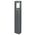 BOLLARD 7W TRNGL Grey 3K IP54 H800mm 120 Lm
