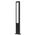 BOLLARD 10W RECT Matt Blk 3K IP54 H300mm 560 Lm