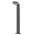 BOLLARD 7W TRNGL Grey 3K IP54 H800mm 120 Lm