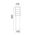 BOLLARD SHORT SS304 ES (Max 18W) BLK LOUVERED IP44