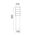 BOLLARD SHORT SS304 ES (Max 18W) BLK LOUVERED IP44