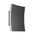 WALL S/M 13W LED TRI 1111Lm IP65 Curved Square Dark Grey
