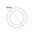 D/L FACEPLATE MATT BLK OD 95mm for NOVADLUX02