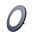 D/L FACEPLATE MATT BLK OD 95mm for NOVADLUX02