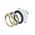D/L Faceplate ANT. BRASS OD112mm for NOVADLUX01A & NOVACOB01