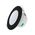 D/L FACEPLATE MATT BLK OD 95mm for NOVADLUX02