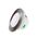 D/L FACEPLATE MATT BLK OD 95mm for NOVADLUX02