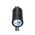 SPIKE S/ADJ 12V MR16 Blk IP65 L1000mm Cable encl Post