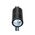 SPIKE S/ADJ 12V MR16 Blk IP65 L1000mm Cable encl Post