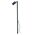 SPIKE S/ADJ 12V MR16 Blk IP65 L1000mm Cable encl Post