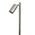 SPIKE S/ADJ 12V MR16 Blk IP65 L1000mm Cable encl Post