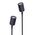 SPIKE S/ADJ 12V MR16 Blk IP65 L626mm Cable encl