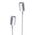 SPIKE S/ADJ 12V MR16 Blk IP65 L626mm Cable encl