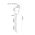 SPIKE S/ADJ 12V MR16 SS316 IP65 L650mm Cable encl