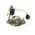 D/L FITTING GIMBAL GU10 RND S/C 90mm w/Lampholder
