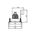 D/L FITTING GIMBAL GU10 RND S/C 90mm w/Lampholder F&P