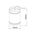 D/L FIXED S/M DIMM 13W RND Wh 3K 40D IP65 D105mm 800 Lm