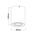 D/L FIXED S/M Fixed GU10 RND Matt Blk+Silver Diff IP20 OD96mm