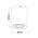 D/L FIXED S/M Gimbal GU10 RND Matt Wh IP20 OD96mm