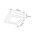 OYSTER LED DIMM SQ Wh 18W 3K IP20 OD225mm 1450 Lm