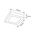 OYSTER LED DIMM SQ Wh 18W 5K IP20 OD225mm 1550 Lm