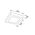 OYSTER DIMM LED S/M WH SQ TRI 6W 3K/4K/5K 480LM 120mm IP40