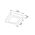 OYSTER DIMM LED S/M WH SQ TRI 6W 3K/4K/5K 480LM 120mm IP40