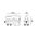 TRACK 3 Circuit 4 Wire Adaptor Small BLK