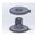 TRACK 3 Circuit 4 Wire Split Nipple Connector BLK