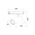 TRACK 4 WIRE 3 Circuit LED HEAD WH 30W TRI 2.7K-6K 2580Lm