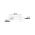 TRACK 3 Circuit 4 Wire Ceiling Kit With Spring BLK