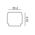 TRACK 3 Circuit 4 Wire End Cap BLK
