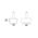 TRACK 3 Circuit 4 Wire Cable Suspension Mnt Ezclick Kit BLk