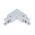 TRACK 3 Circuit 4 Wire 1M WH (incl LIVE & END CAP)