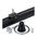 TRACK 3 Circuit 4 Wire Cable Suspension Mnt Ezclick Kit WH