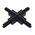 TRACK 1 Circuit 3 Wire Cross-Piece Connector BLK