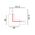 TRACK 3 Circuit 4 Wire  Elbow Connector WH