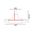TRACK 3 Circuit 4 Wire End Cap WH