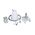 TRACK 3 Circuit 4 Wire Cable Suspension Kit With Spring WH