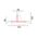 TRACK 1 Circuit 3 Wire Straight Connector WH