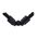 TRACK 1 Circuit 3 Wire End Cap BLK