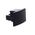TRACK 1 Circuit 3 Wire Elbow Connector- RIGHT BLK
